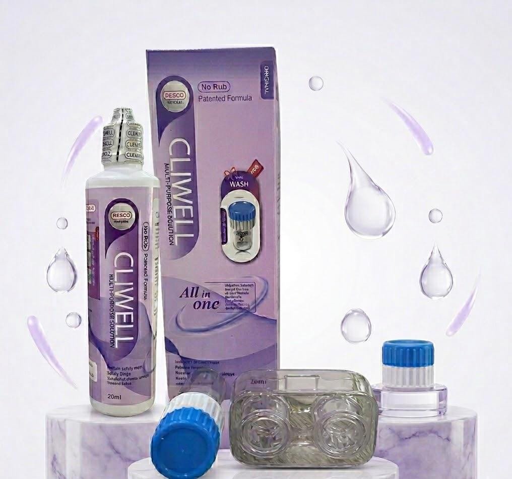 Cliwell contact lens Solution 250 ml