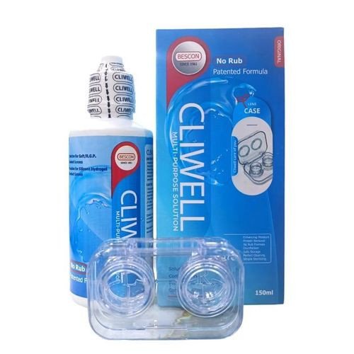Cliwell contact lens Solution 150 ml