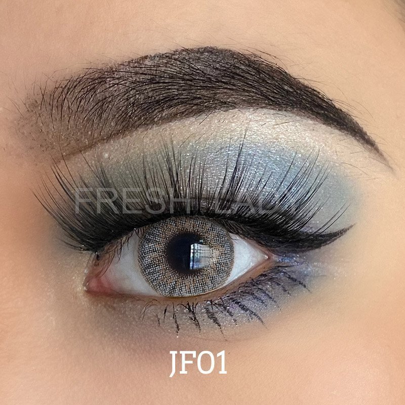 Fresh lady glitter gray