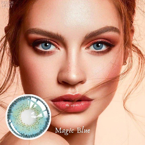 Magic blue fresh lady