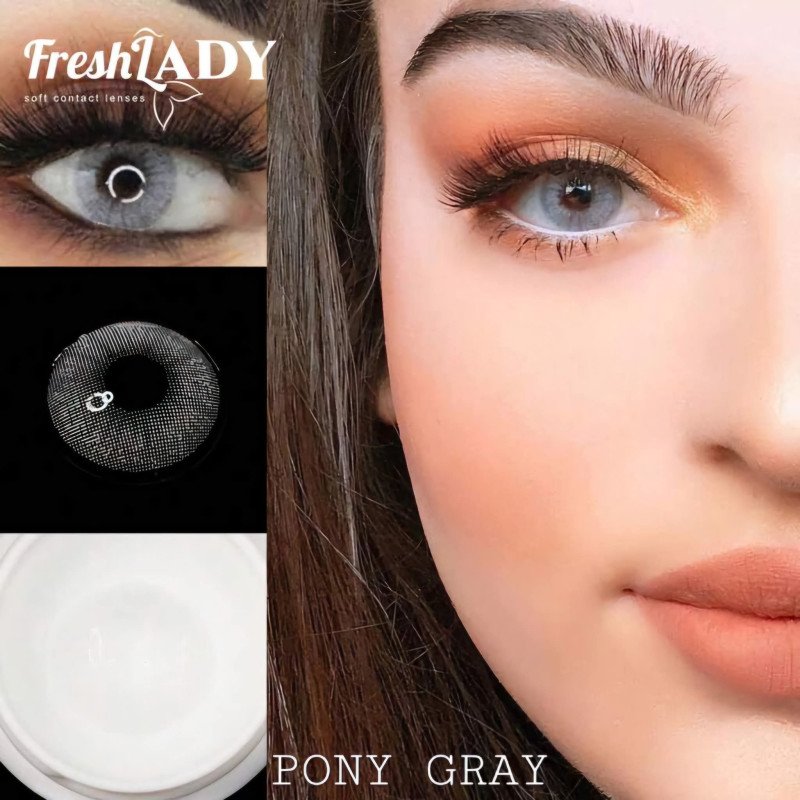 Beeswax pony gray fresh lady