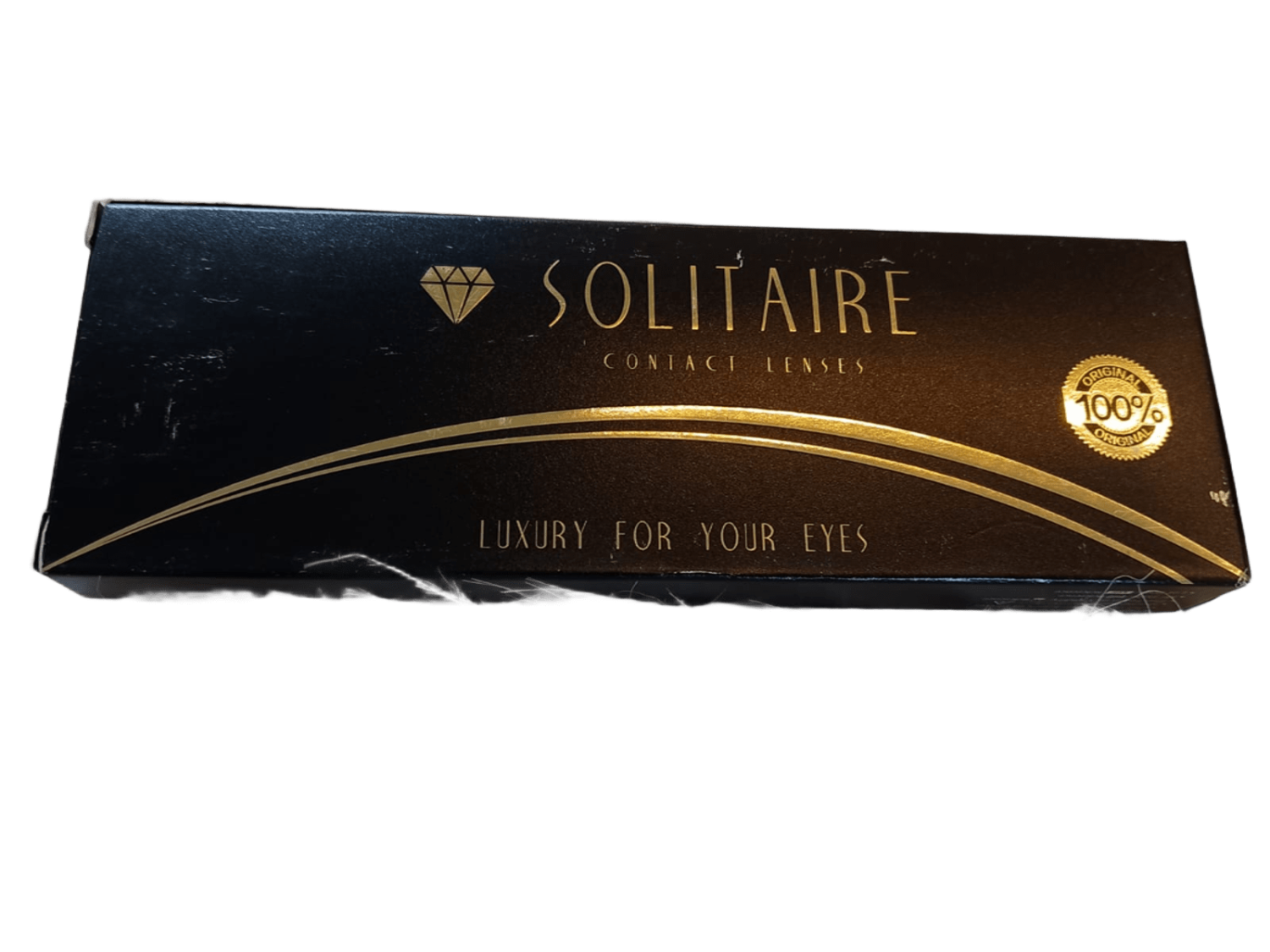 Solitaire contact lenses