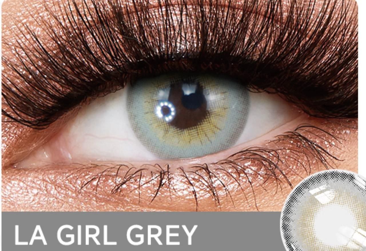 La girl gray